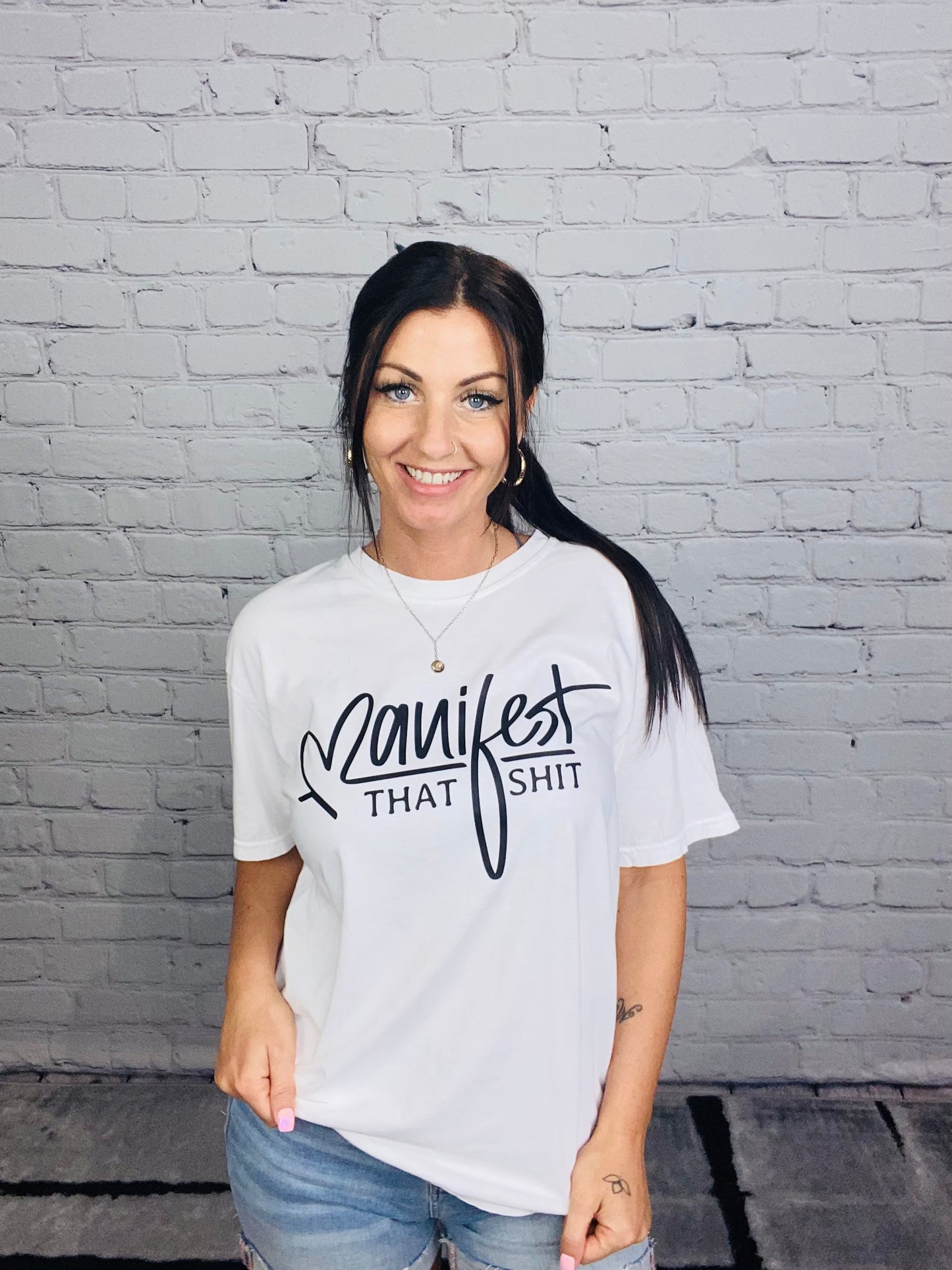 "Manifest That Ish" Short Sleeve T Shirt