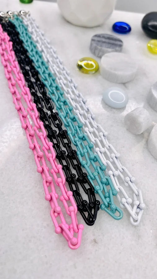 18" Hardware Link Chain Necklaces