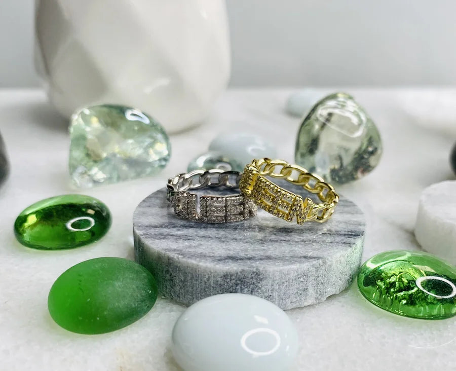 Cubic Zirconia "Queen" Rings