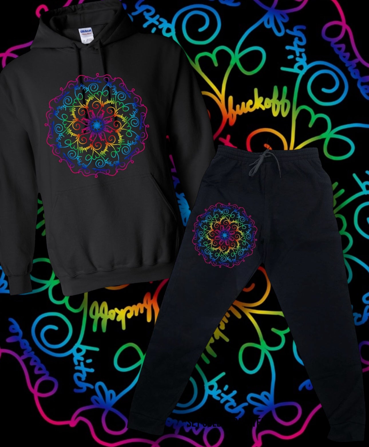 "Sweary" Short Sleeve/Crewneck/Hoodie