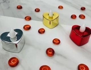 Heart LED Candles