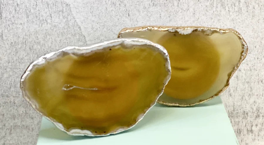 Yellow Calcite Agate Pop Socket