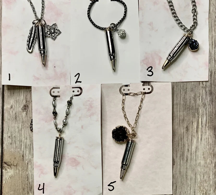 Bullet Necklaces (Assorted Styles)
