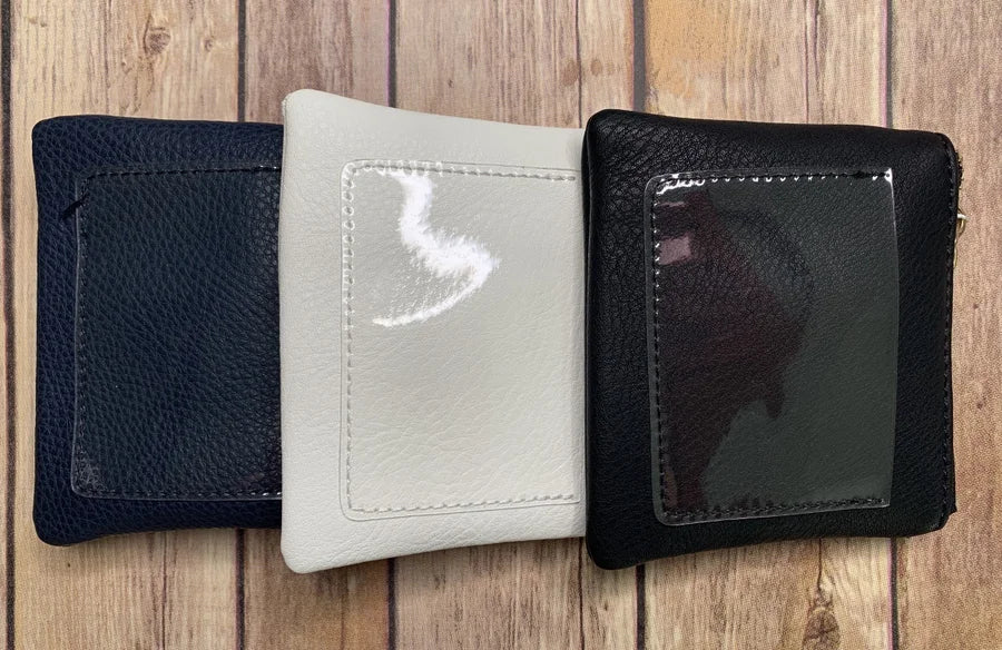Small Wallet/Change Bag With ID Slot (Asst. Colors)