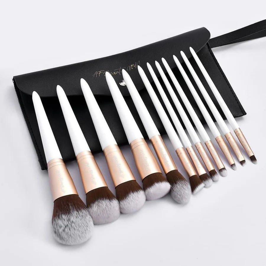 Makeup Bag w/ Brushes