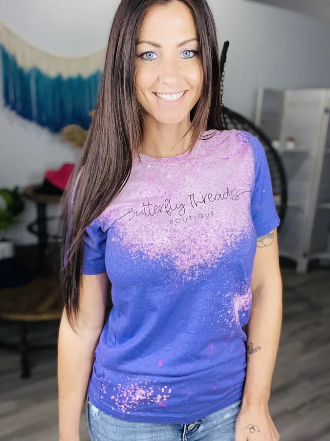 BTB Grape Bleached Tee