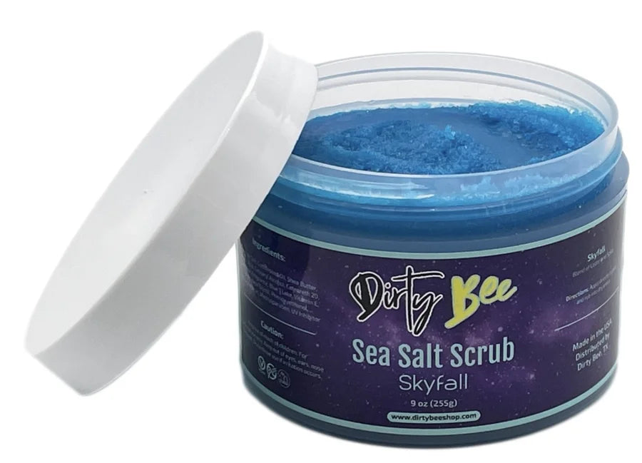 Dirty Bee "Skyfall" Sea Salt Scrub 9oz.