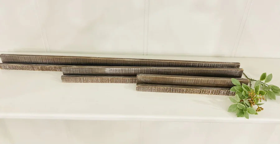Wooden Ledgie - Chocolate Wood (Multiple Sizes)