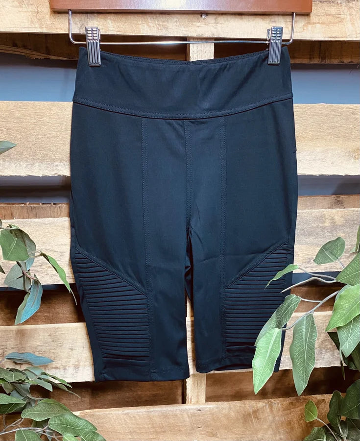 Black Biker Shorts