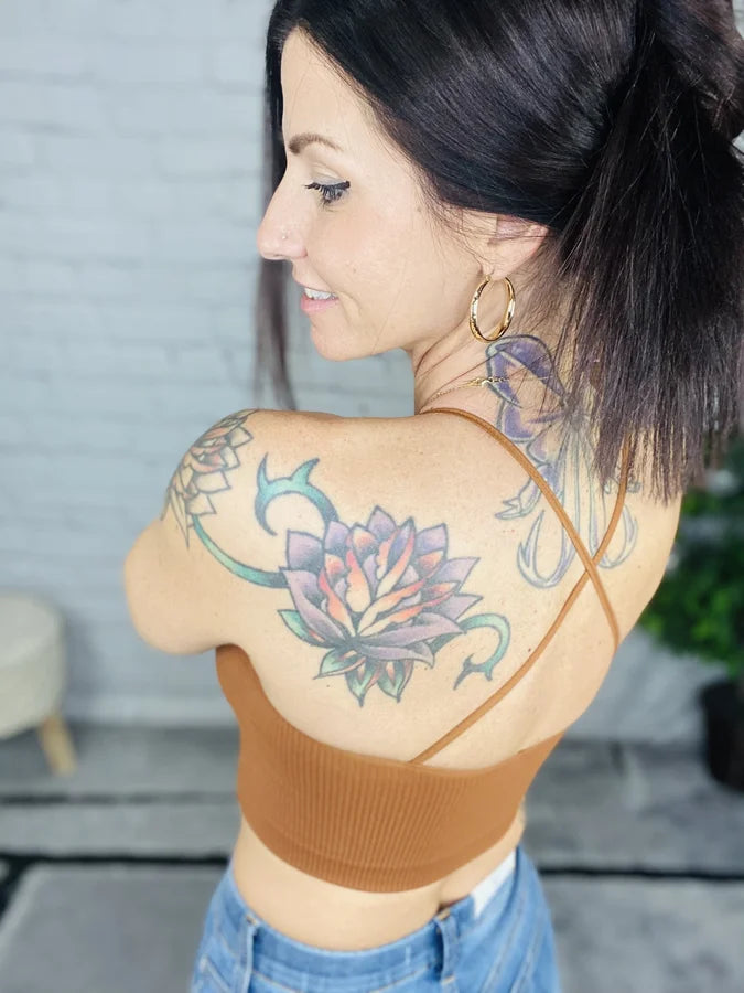 "The Little Things" Camel Seamless Brami