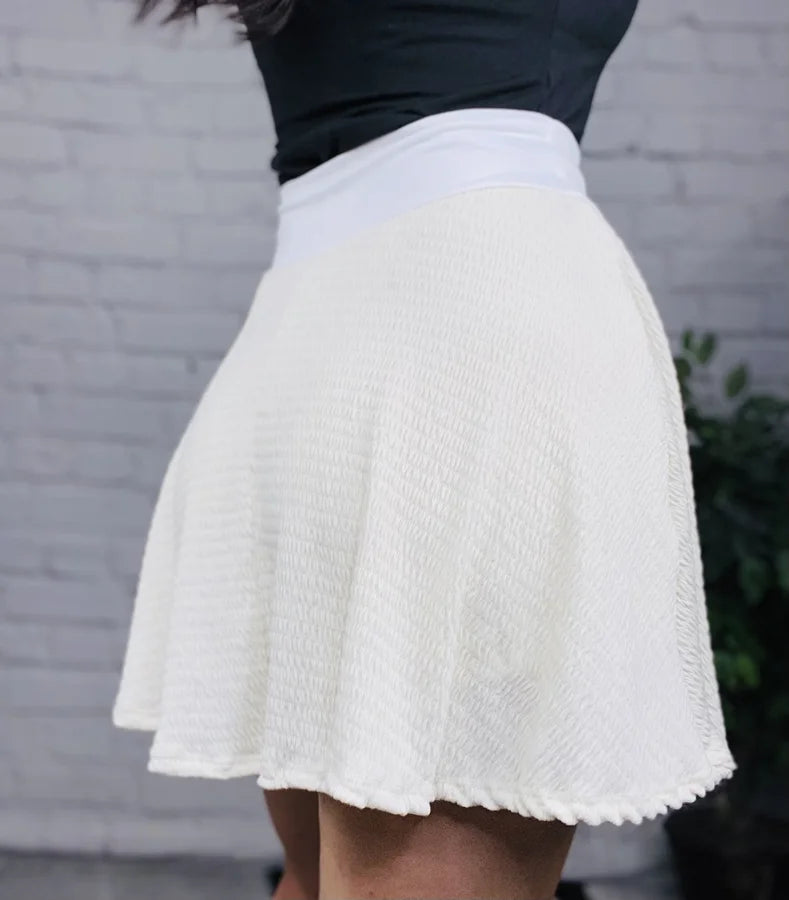 "Finding the Rhythm" Sand Skort - Reg/Plus