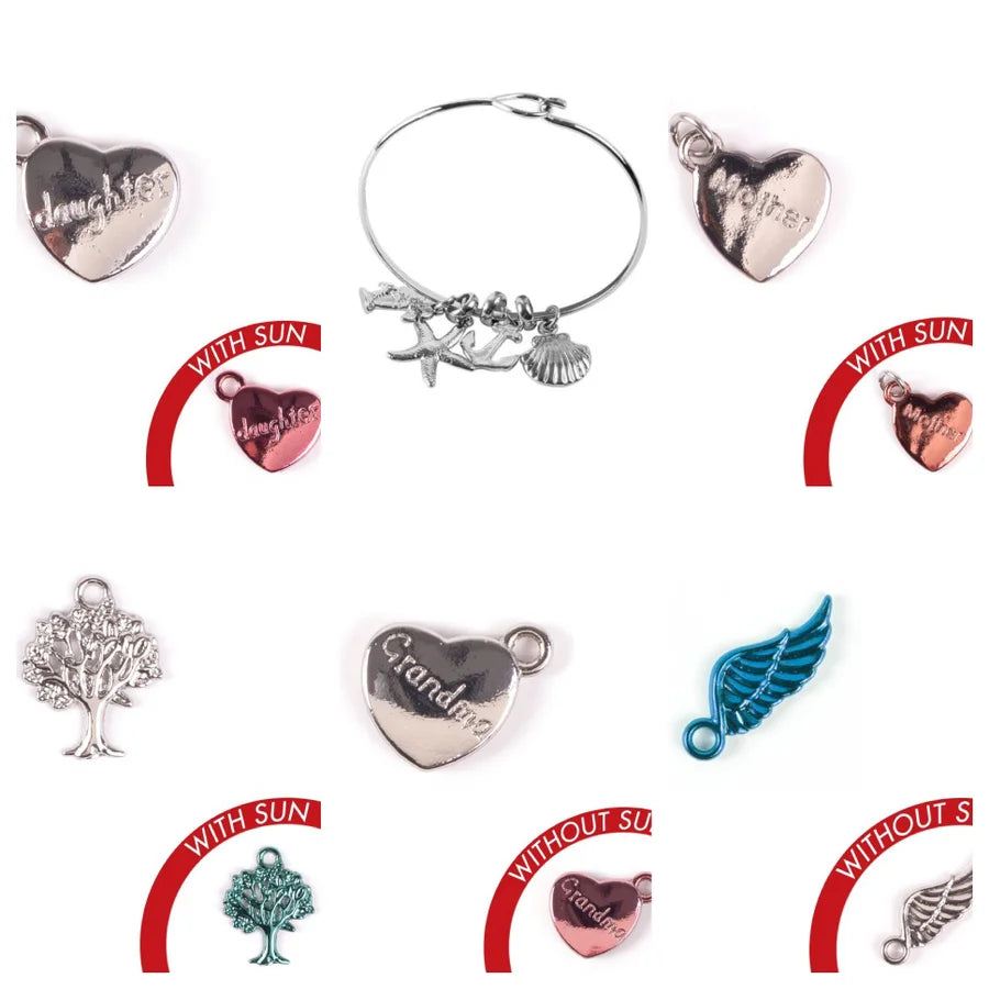 Del Sol Color-Changing Charms for Charm Bracelets