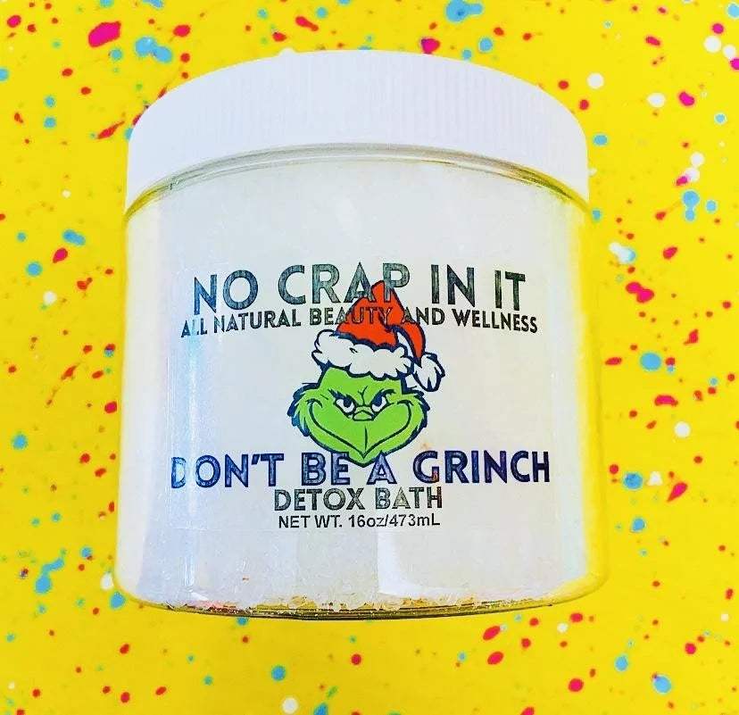 No Crap In It - Don't Be a Grinch Detox Bath