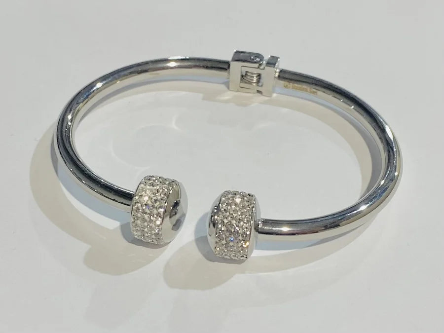 Stainless Steel Crystal Bracelet