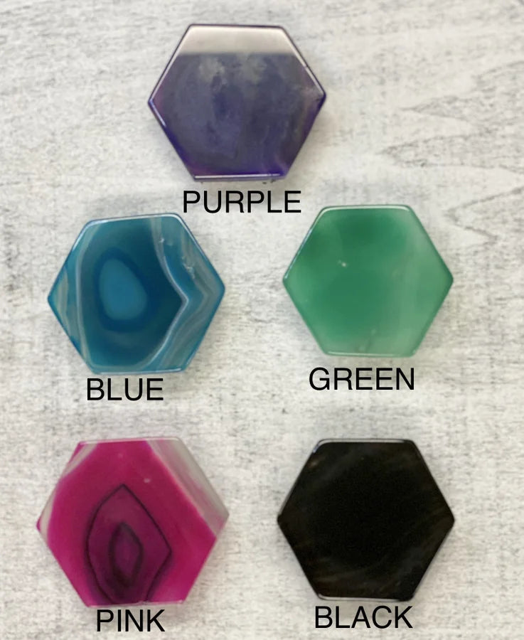 POLISHED AGATE POP-SOCKETS