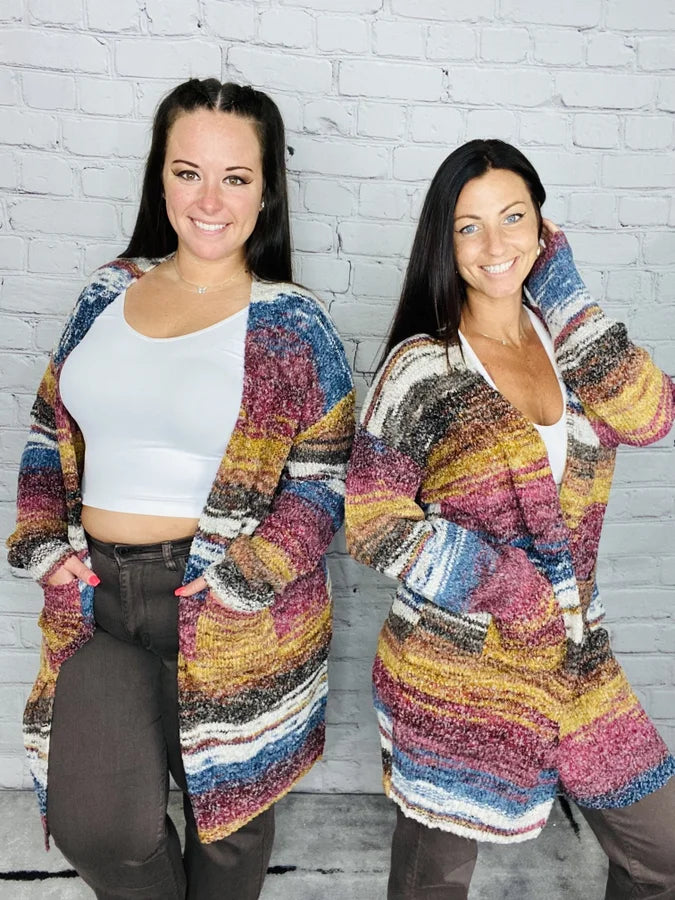 "Make a Statement" Cardigan - Reg/Plus