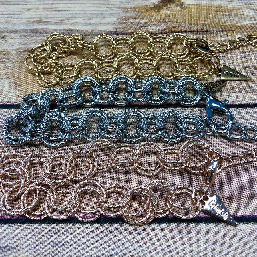 Erimish Chain Charm Bracelets (Multiple Colors)