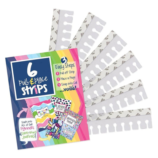 Pull & Place Snap-in Strips (6 Strips/Set) Round 2