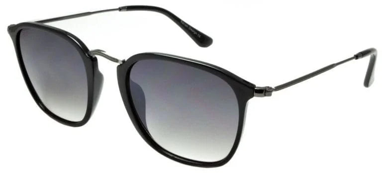 Ego Lux - Square Shape Sunglasses w/ Smoke Lens