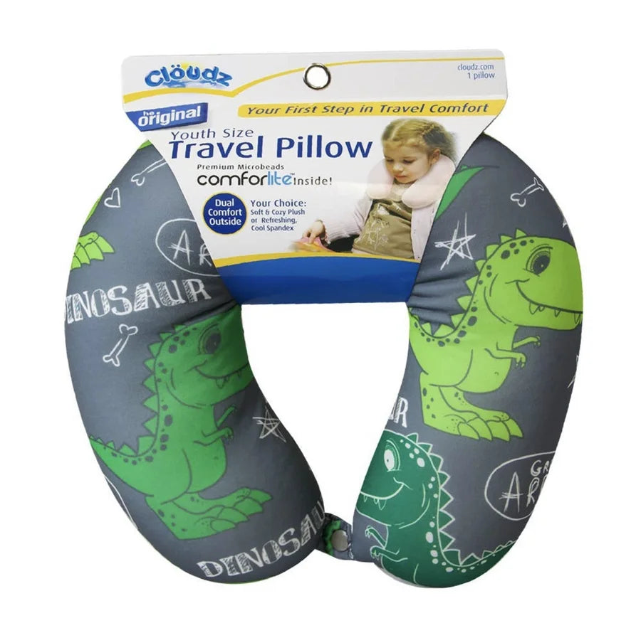 CLOUDZ Kids Microbead Travel Neck Pillows