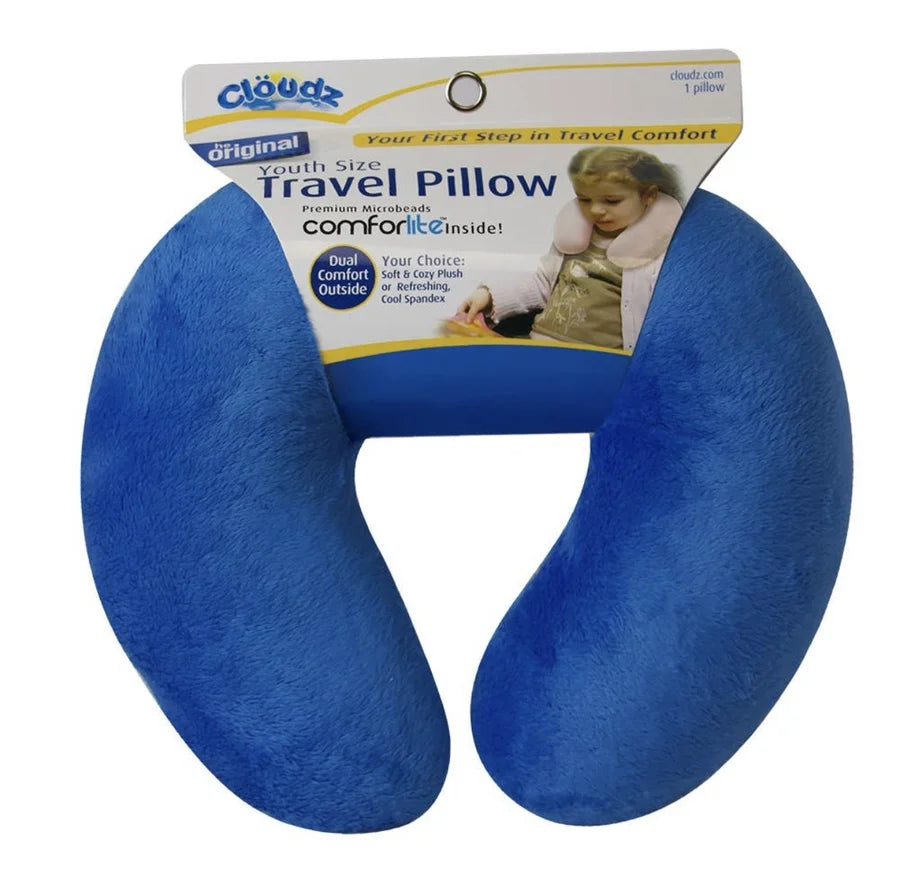 CLOUDZ Kids Microbead Travel Neck Pillows