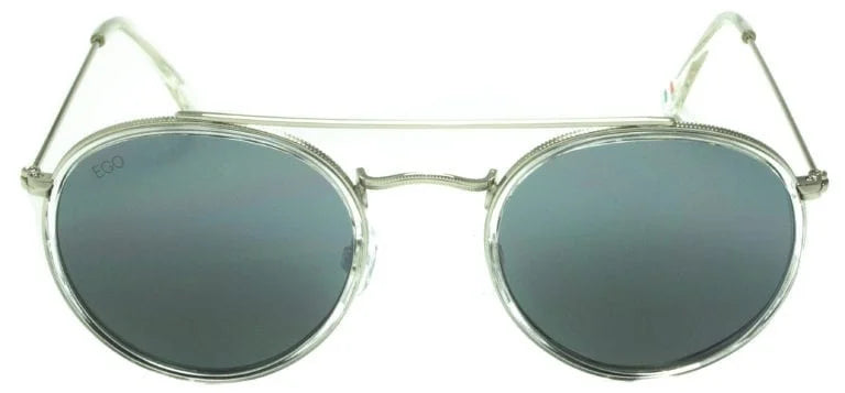 Ego Lux - Round Double-Bridge Sunglasses