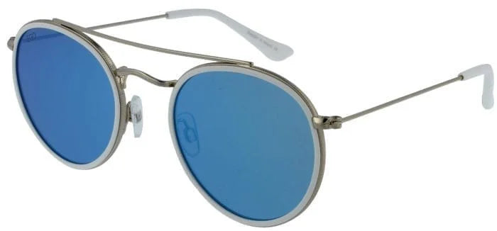 Ego Lux - Round Double-Bridge Sunglasses