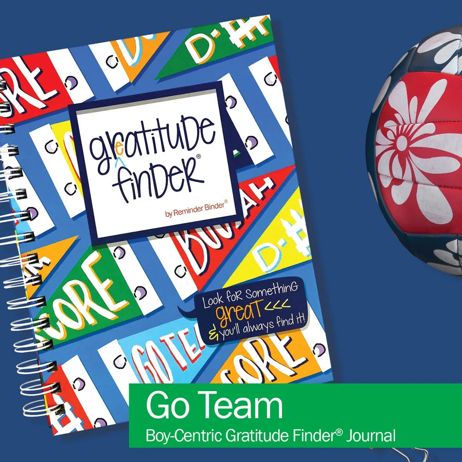 Gratitude Finder Gratitude Journal for Boys 52-Week Non dated - Round 2