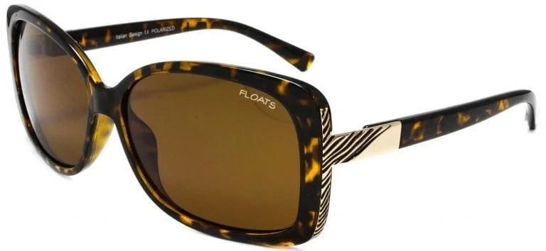 Polarized - Hollywood Sunglasses w/ Zebra Detail