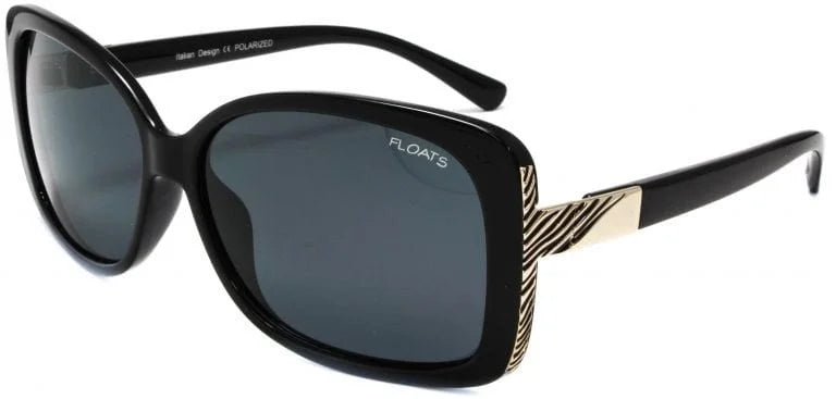 Polarized - Hollywood Sunglasses w/ Zebra Detail