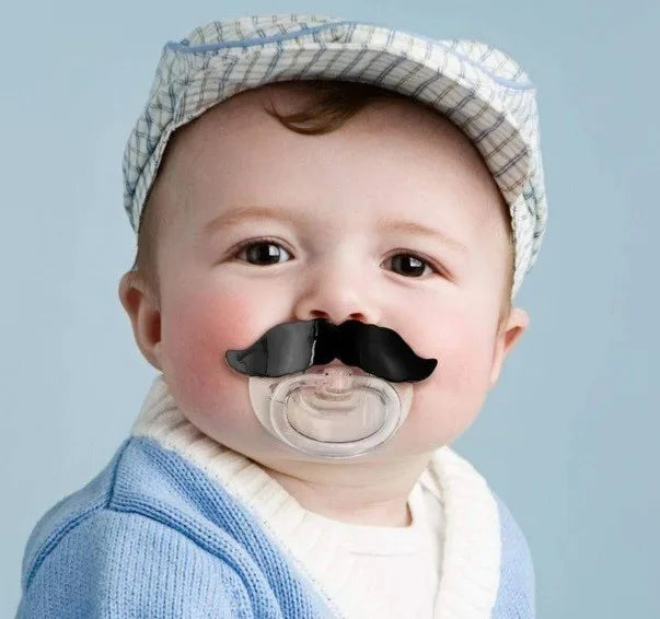 Chill Baby - Mustache Pacifier (0-6 months)