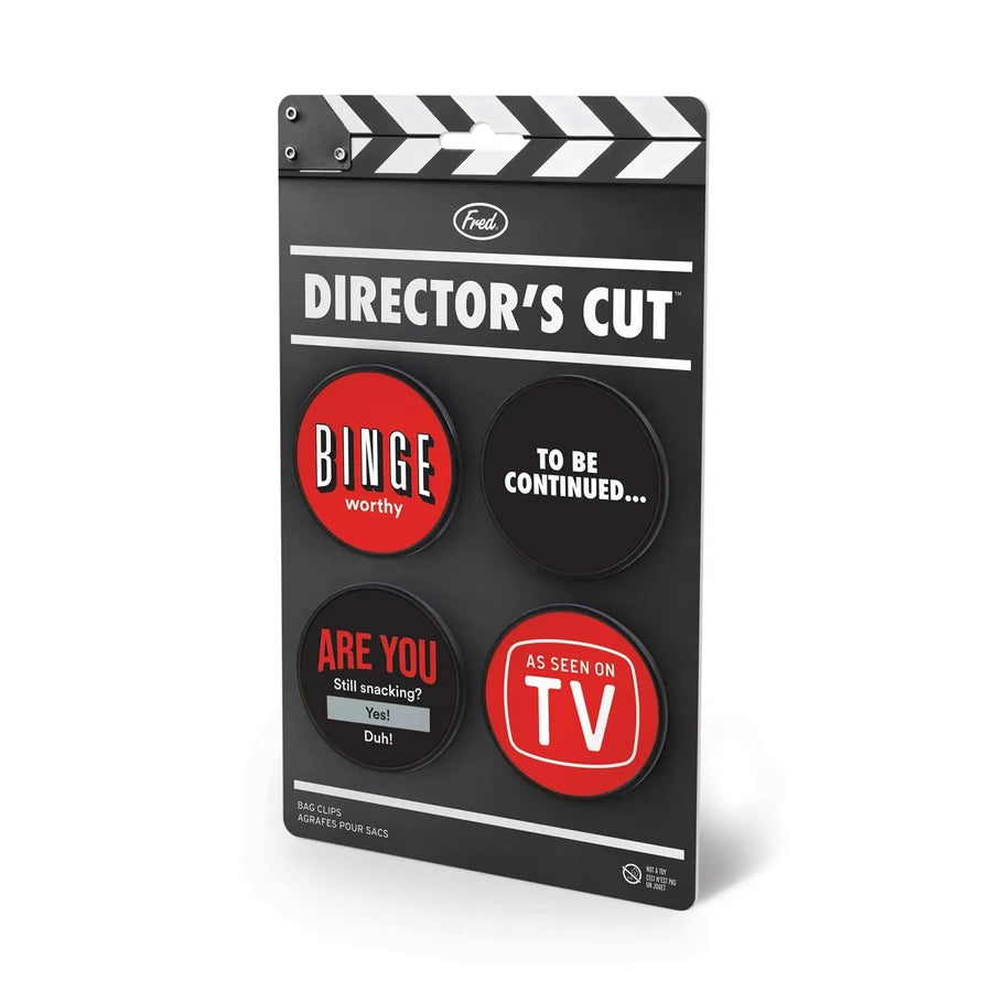 Director's Cut Bag Clips - Set of 4