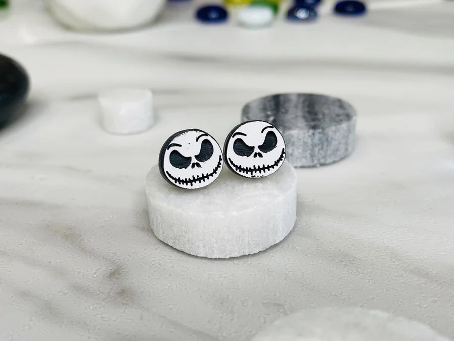 Jack Skellington Stud Earrings