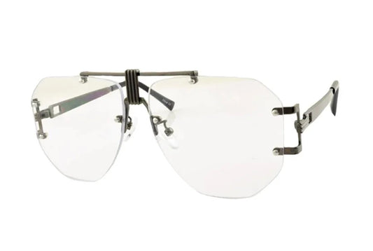 Clear Frameless Sunglasses