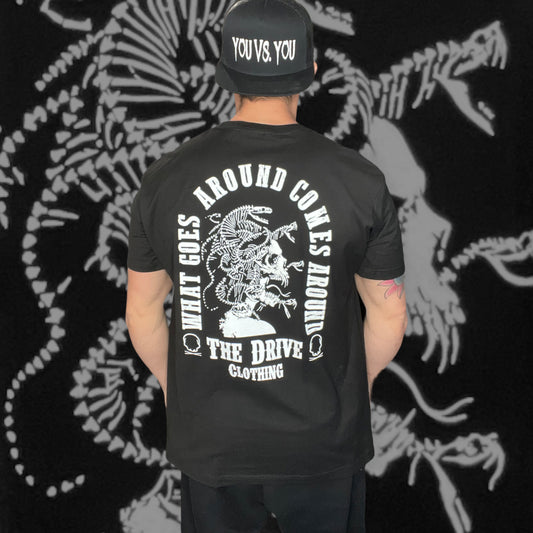 "Surrounded" Black Tee