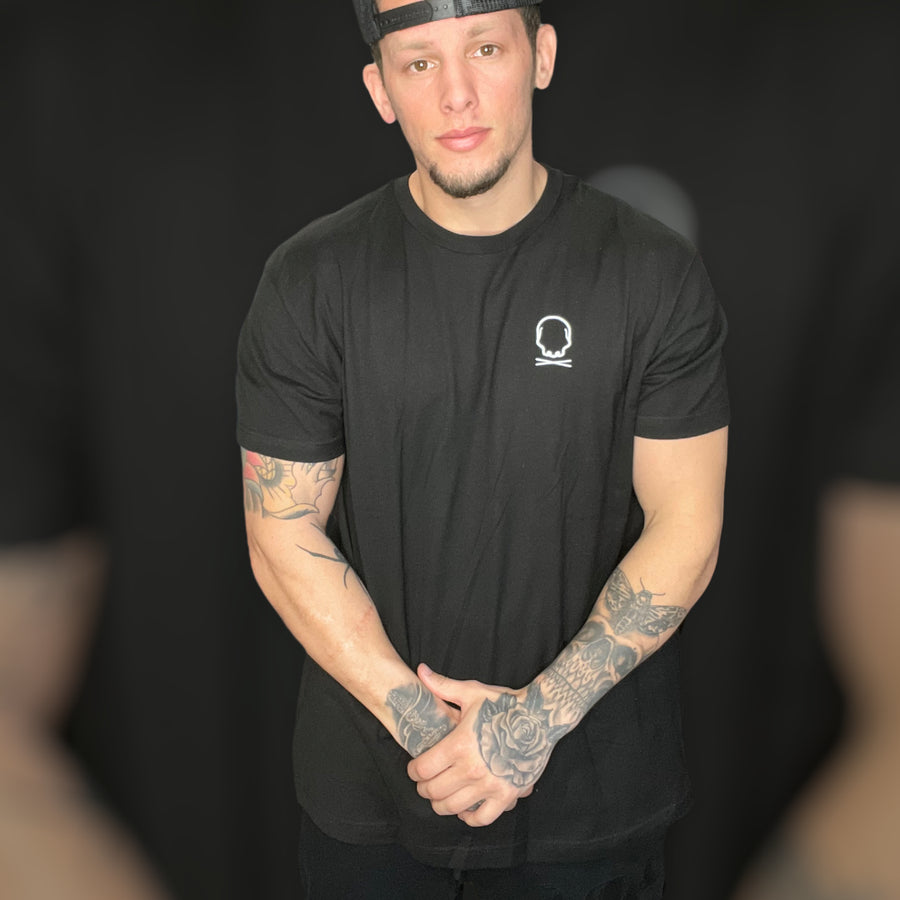 "Surrounded" Black Tee