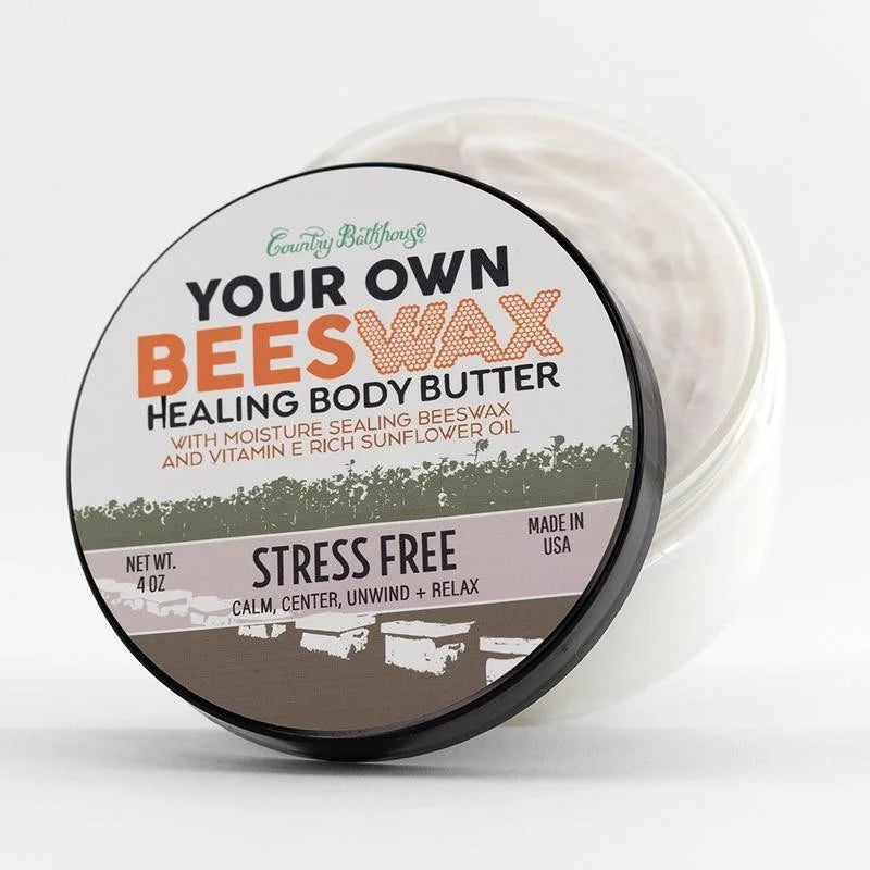 Country Bathhouse "Your Own Bees Wax" Healing Body Butters