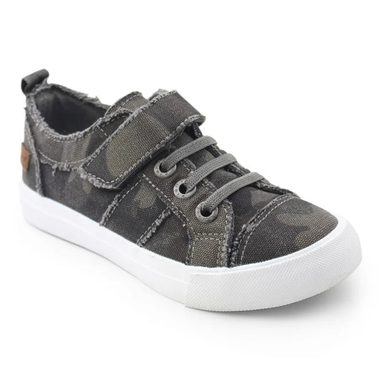 Blowfish KIDS Pauly Shoes - Grey Camo Canvas