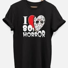 I Love 80's Horror Tee