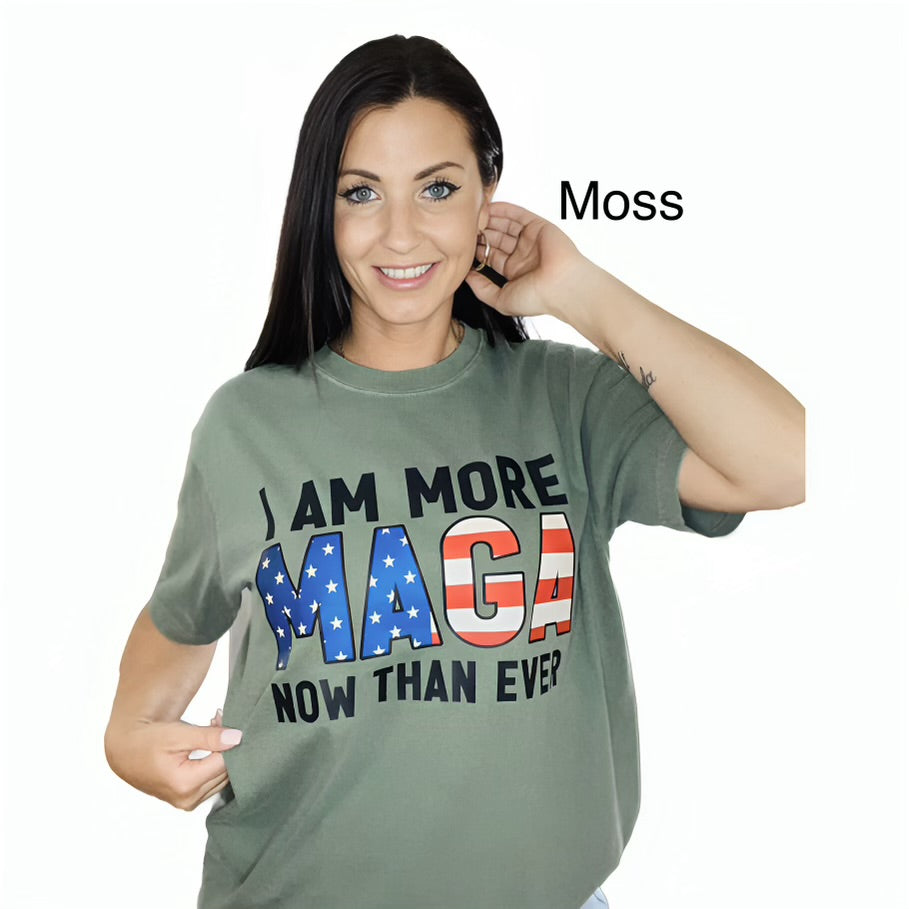 "More MAGA Now Than Ever" Short Sleeve T Shirt