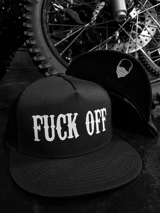 "F** Off" Black Snapback Hat