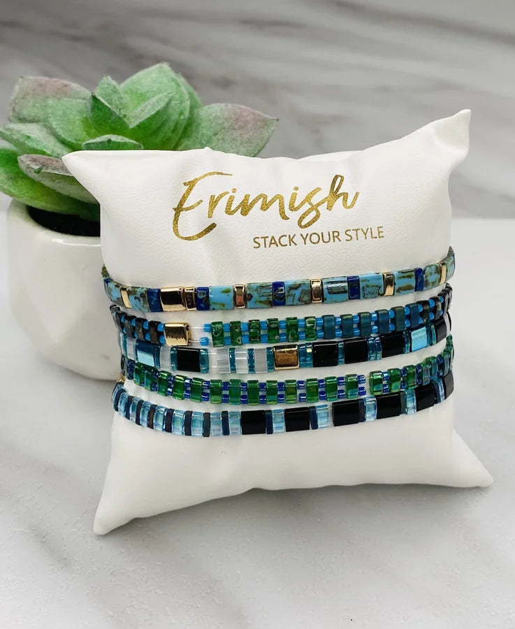 Erimish "Picasso" Stack Bracelets (Multiple Styles)