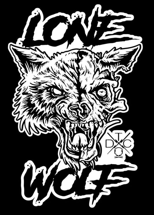 Lone Wolf Decal