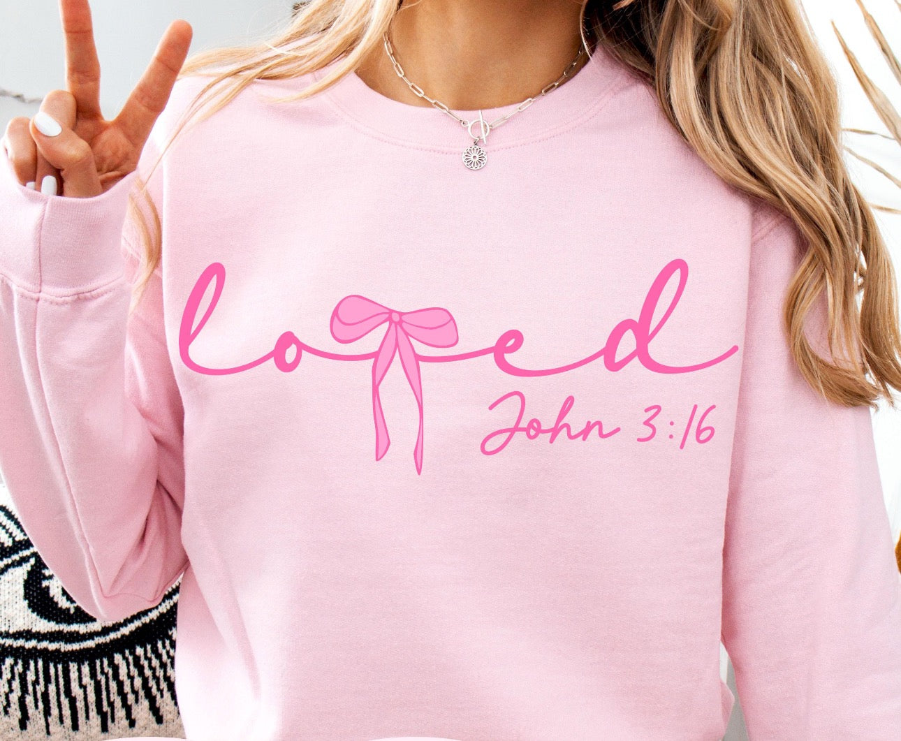 "Loved" Graphic Short Sleeve/ Hoodie/Crewneck Sweatshirt