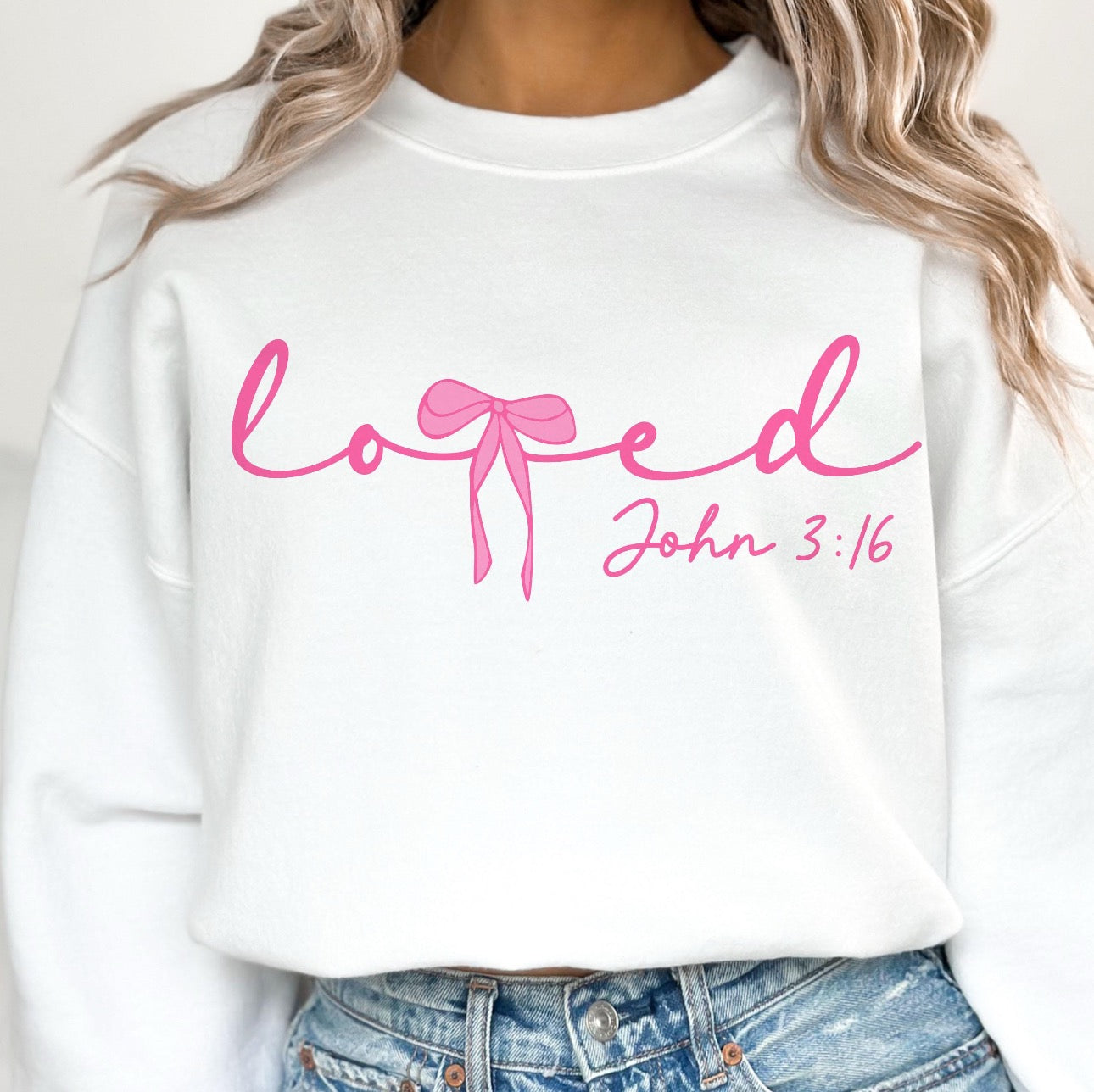 "Loved" Graphic Short Sleeve/ Hoodie/Crewneck Sweatshirt