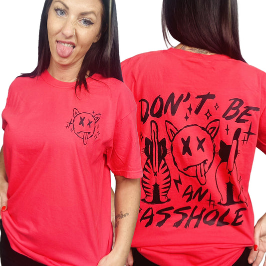 "Don't Be a CAThole" Short Sleeve T Shirt 2 of 2