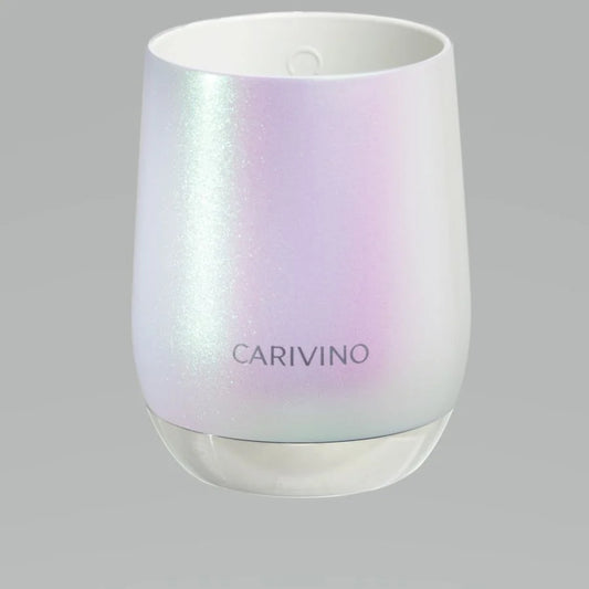 CARIVINO: Luxury Wine Tumbler Luminous Pearl