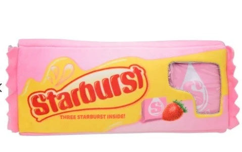 All Pink Starburst Pillow with Starburst Plushies