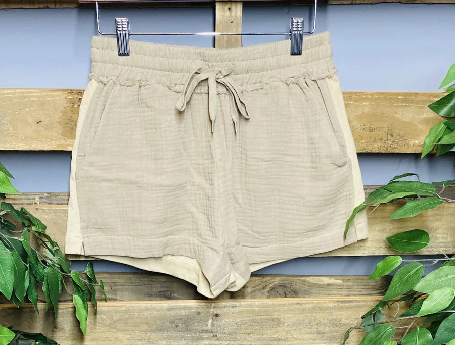 Taupe Lounge Shorts
