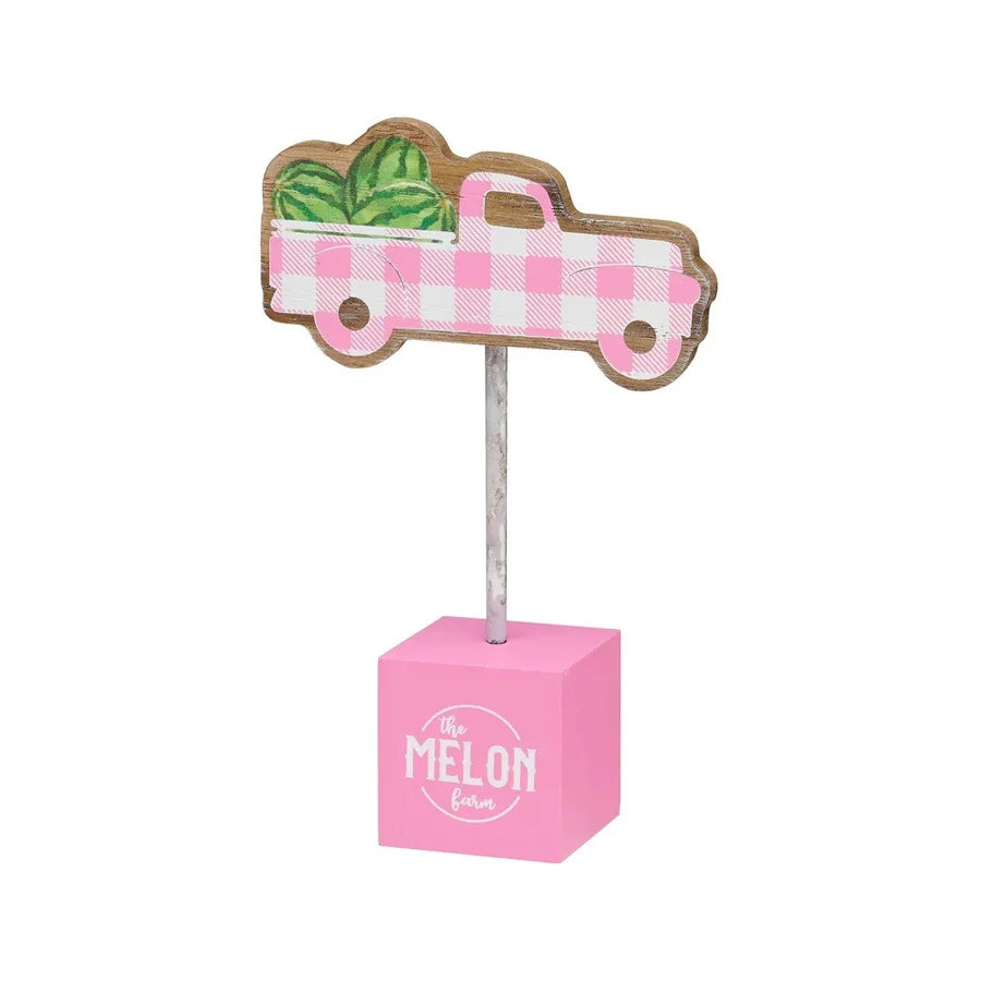 Pink Watermelon Truck on "The Melon Farm" Base